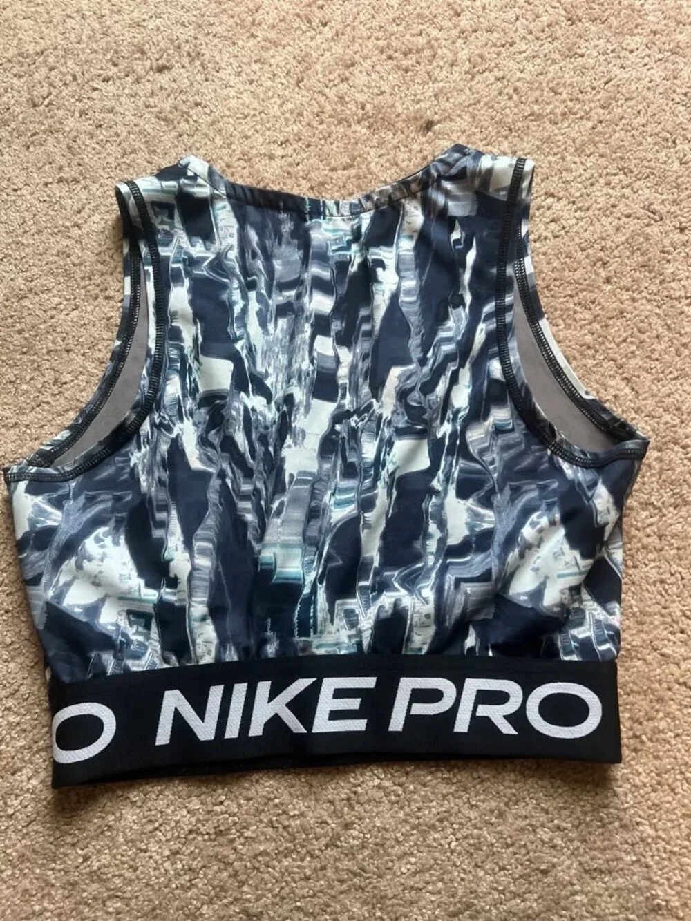 Nike Pro Women’s Dri-FIT All-Over Print Tank‎ Top Size XS